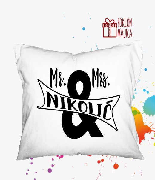 Ukrasni jastuci sa natpisom/Jastuci sa stampom po zelji/mr mrs nikolic.jpg